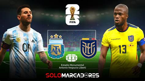 partido en vivo ecuador vs argentina